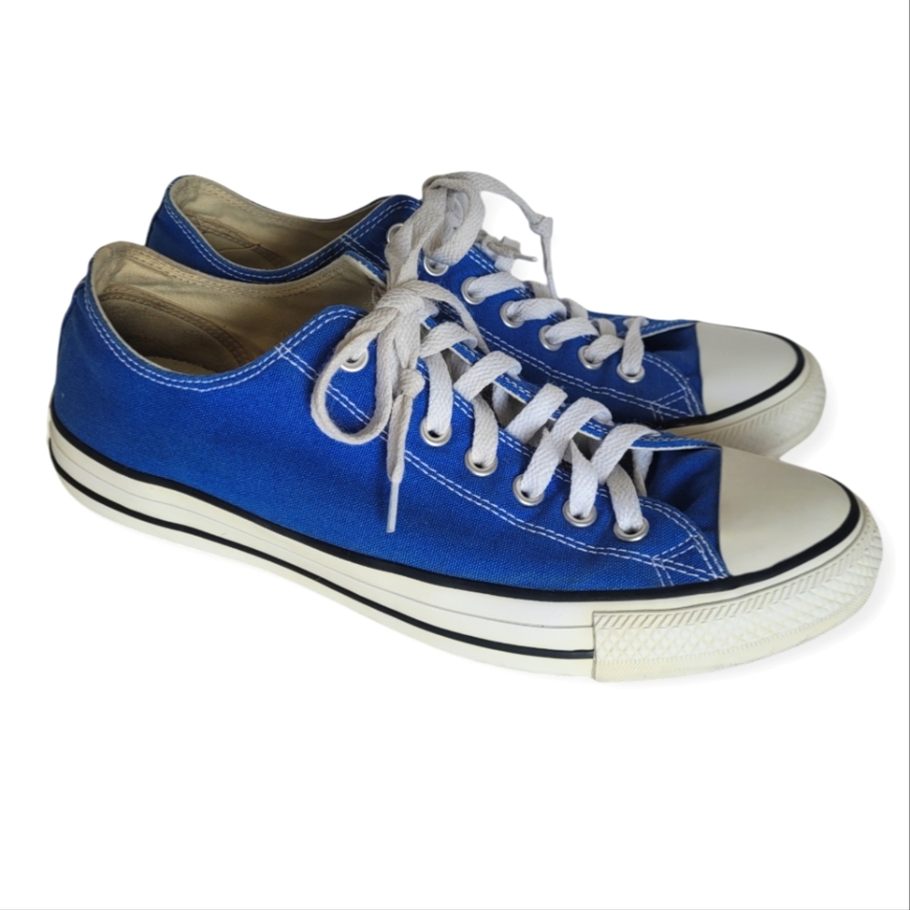 Converse All Star Bright Blue Sneakers Women's 11 Men's 9